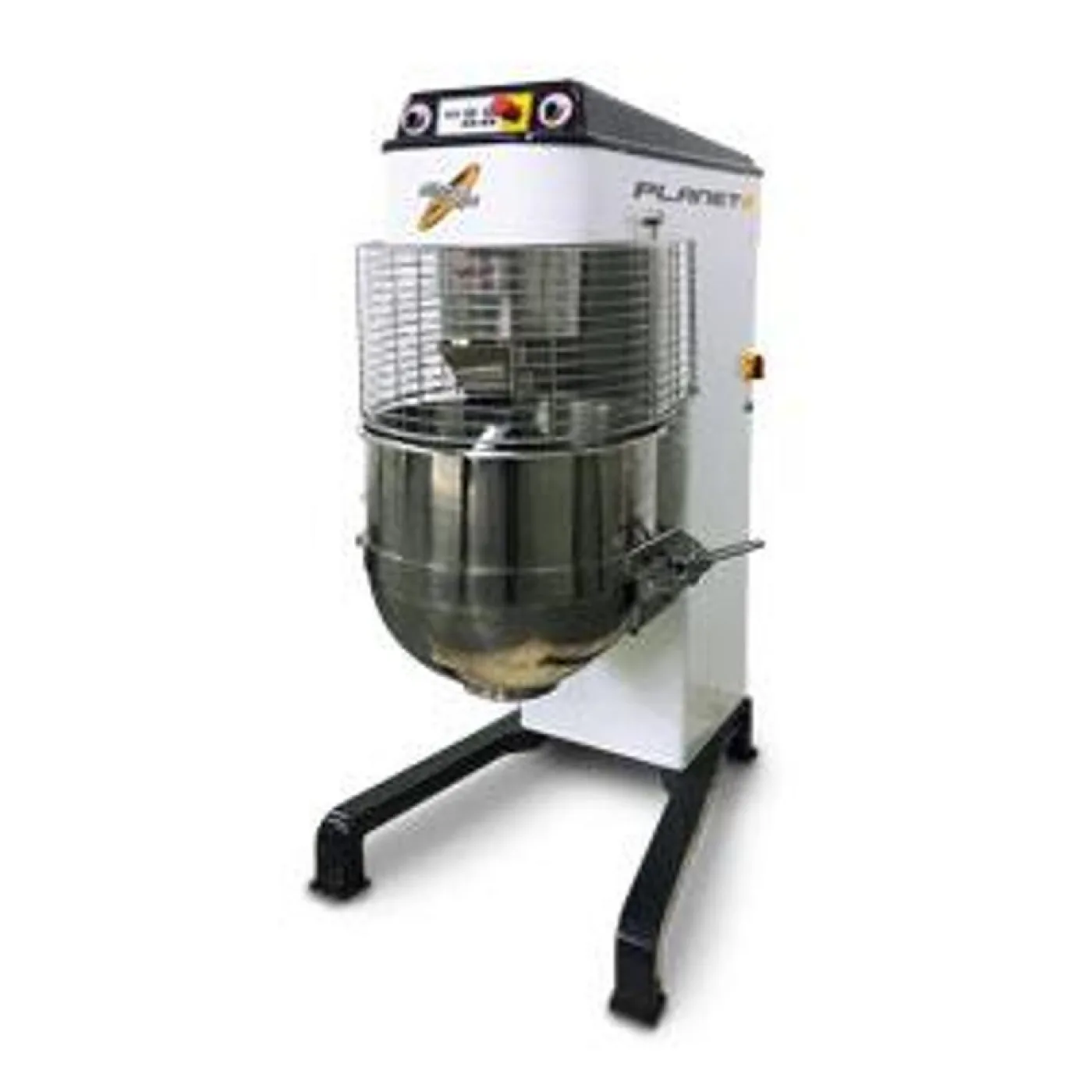 Sinmag Planeto 80Ltr Digital Control 10 Speed Planetary Mixer, Supplied with Safety Guard, Bowl, Beater, Whisk and Hook - 1