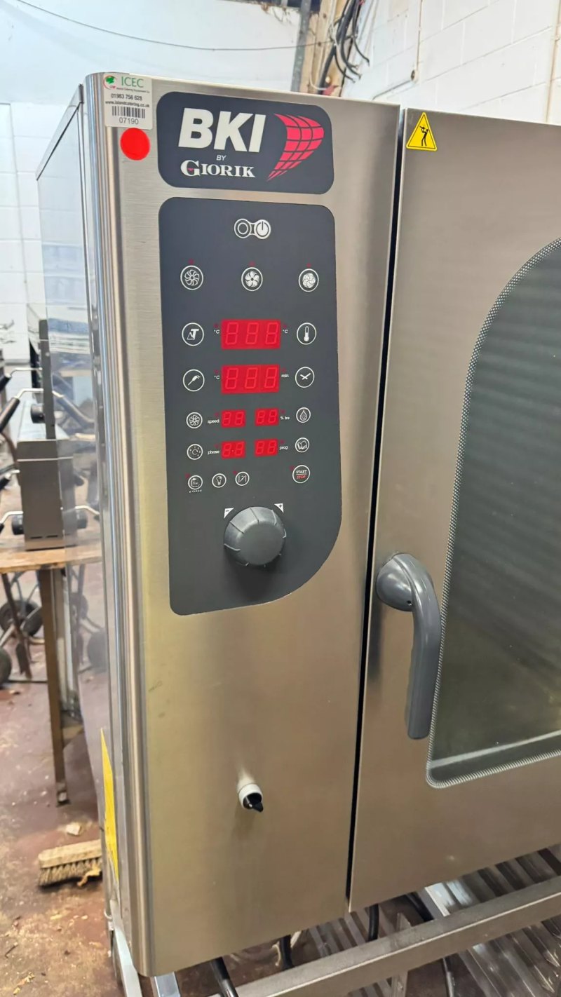 Giorik Steam Box - SBPE101 Combi Steamer Oven - islandcatering