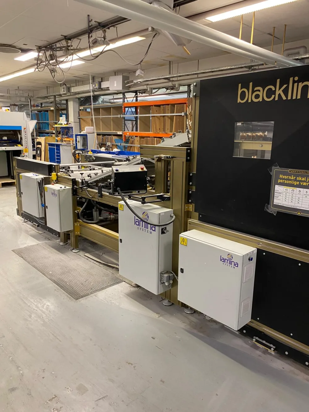 Lamina Blackline Fully Automatic High Speed Sheet to Sheet Laminator
