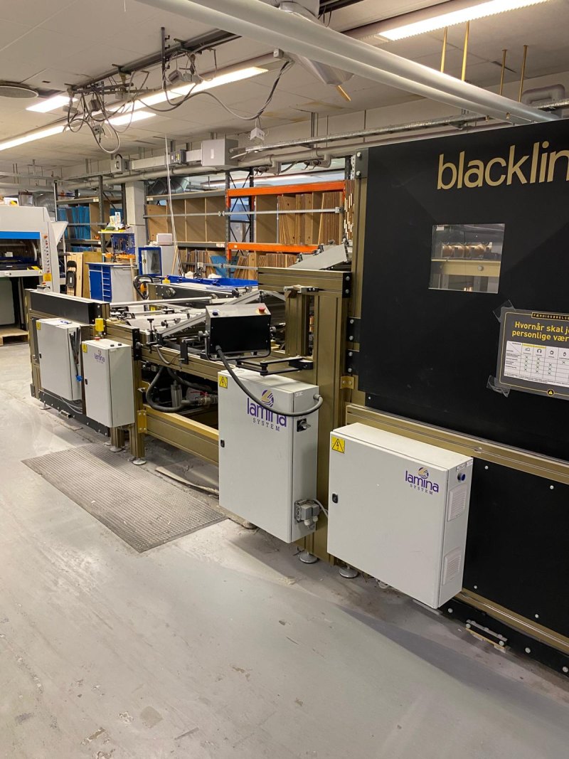 Lamina Blackline Fully Automatic High Speed Sheet to Sheet Laminator