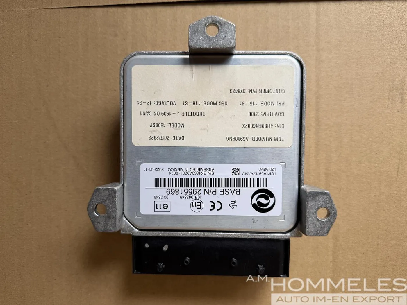 Allison Transmission Control Module (TCM) – Part No. 63CR0331 - 3