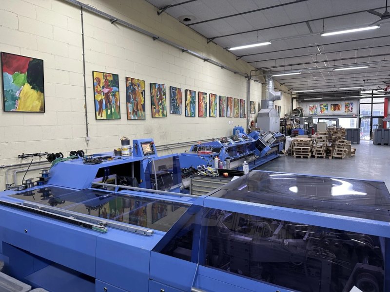 Muller Martini Primera E140 saddle stitcher