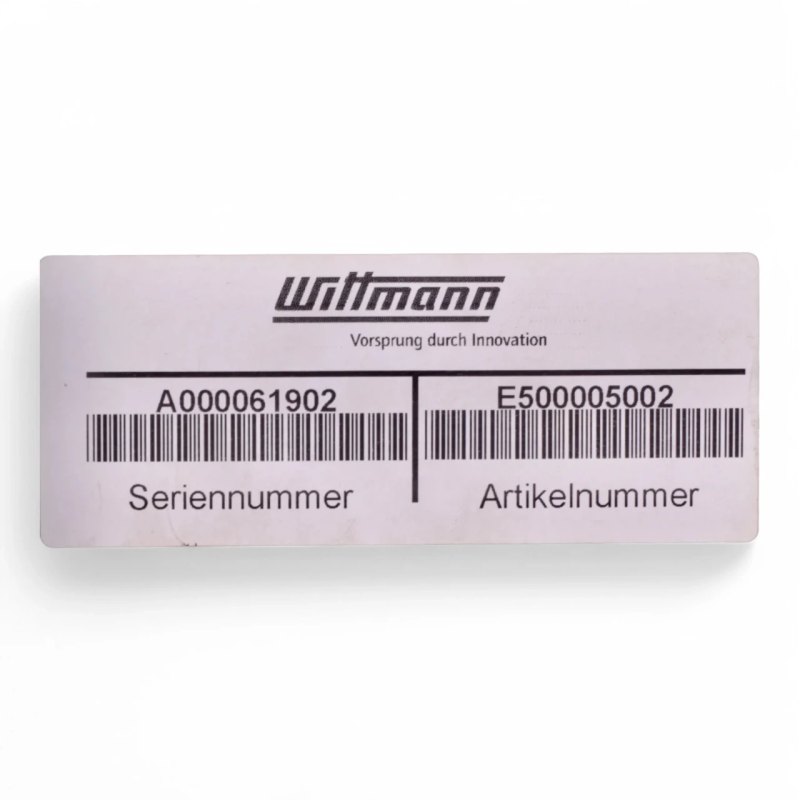 Wittmann Teachbox E500005002