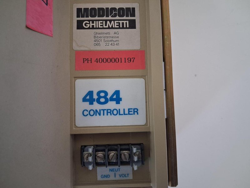 Modicon Ghiemetti 484 Controller PLC Steuerung