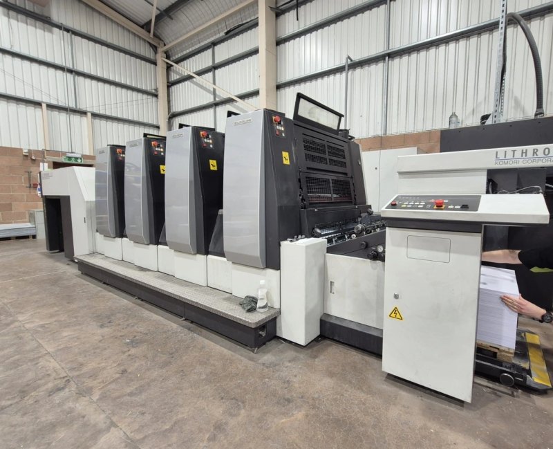 Komori GL 429 H-UV offset printing press