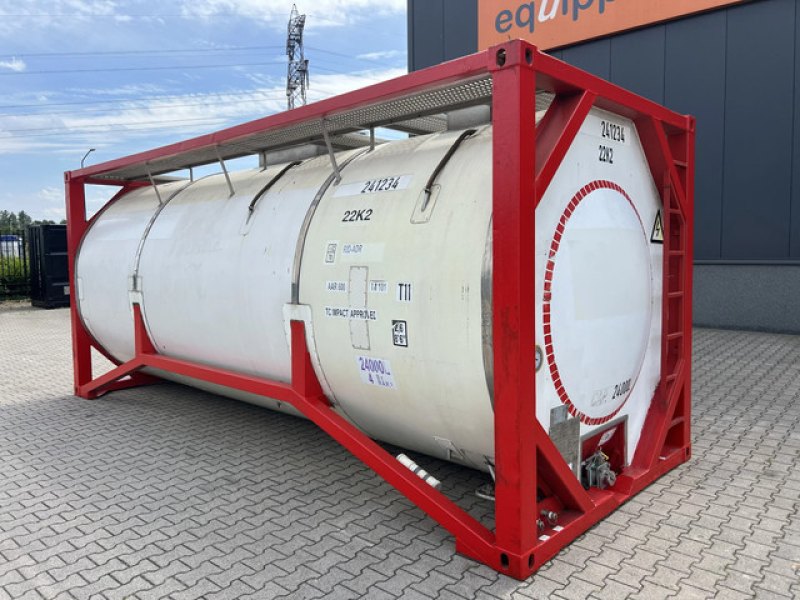 20FT ISO, 24.000L / 1-COMP. / UN PORTABLE T11/ valid 2,5Y/CSC-inspection till 09/2026