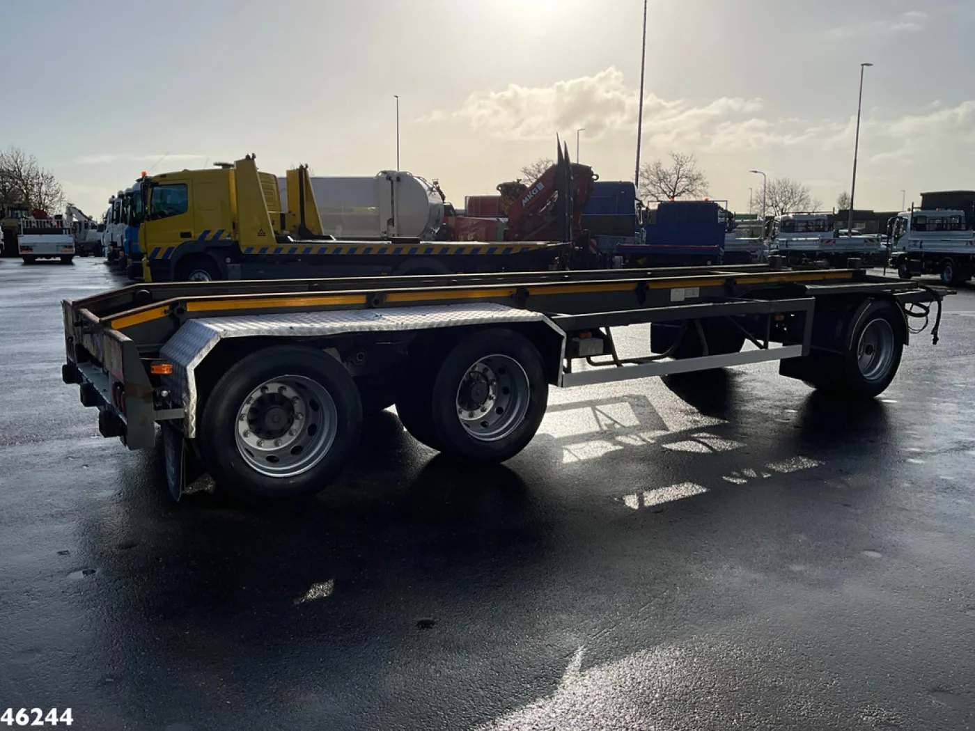 GS Meppel 3-assige containeraanhangwagen - 3