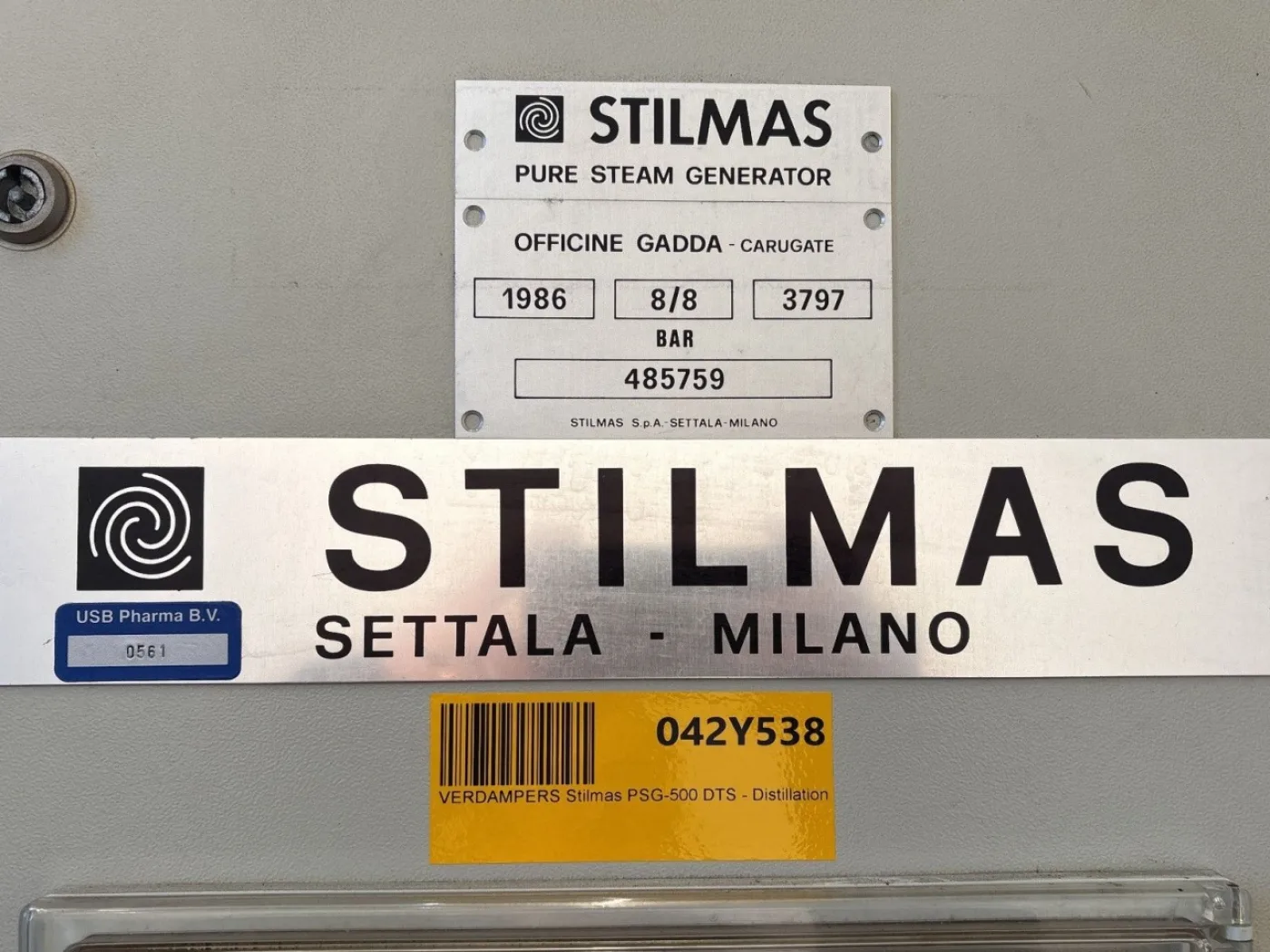 Stilmas PSG-500 DTS — Pure Steam Generator - Distillation - 6