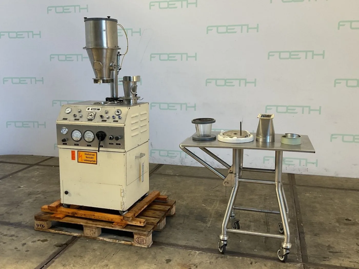 Glatt UNIGLATT - Fluid bed dryer batch - 1