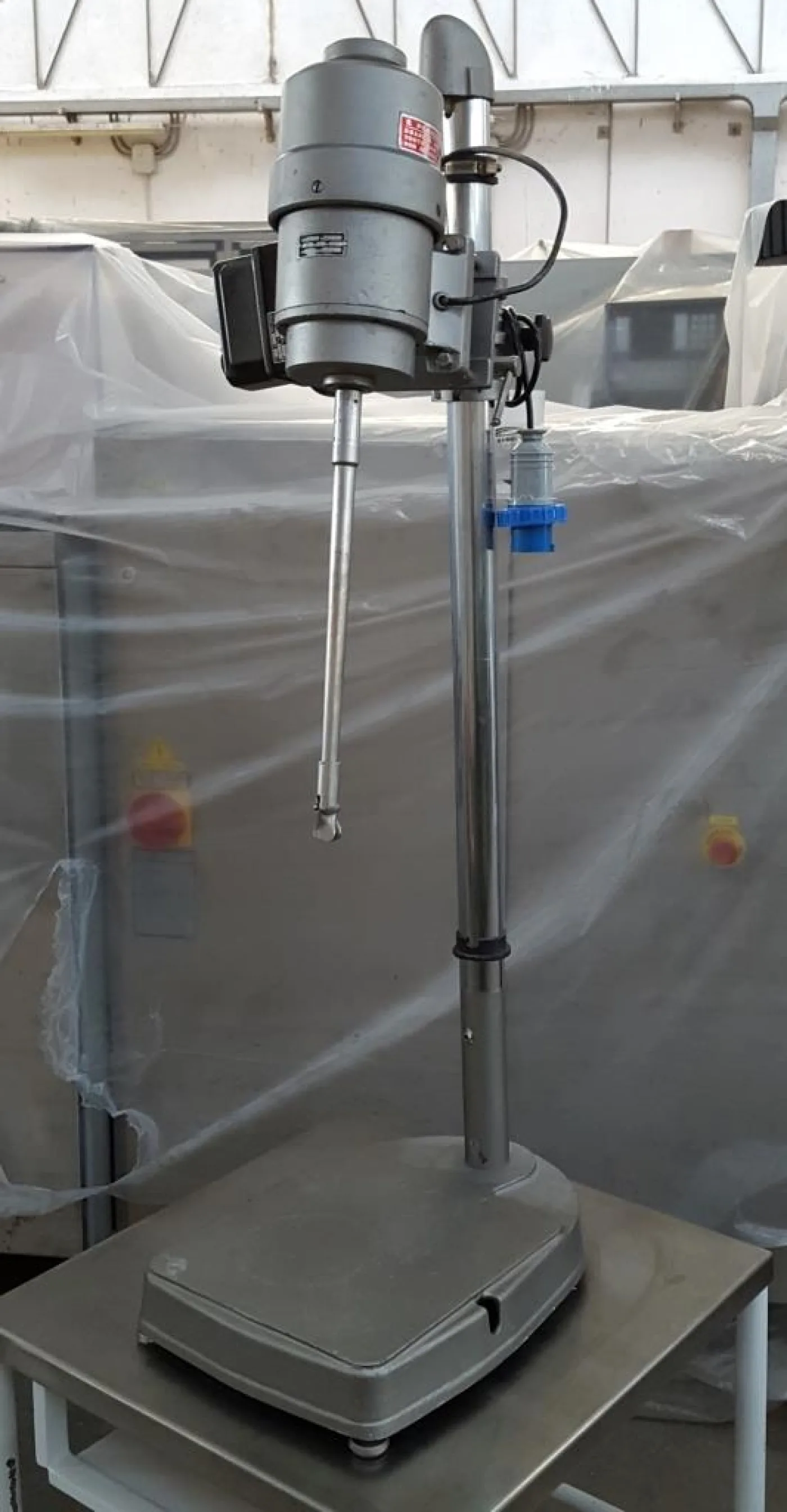 TURBOEMULSORE AGITATORE PNEUMATICO – MOD. MWA 250 - 1
