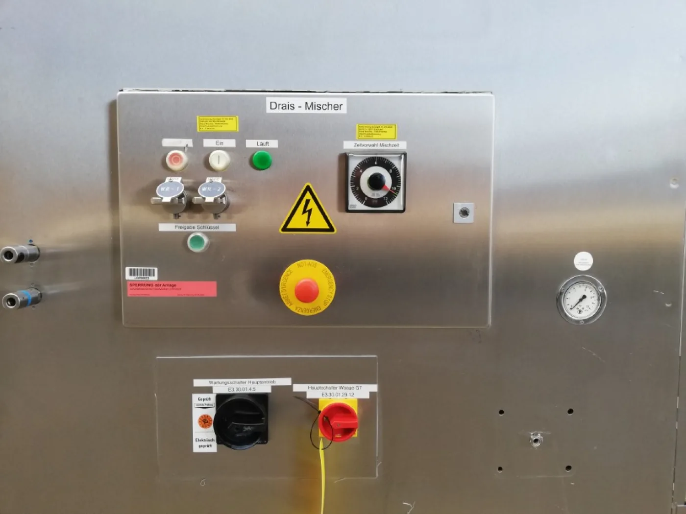 Drais T1600 - Powder turbo mixer - 5