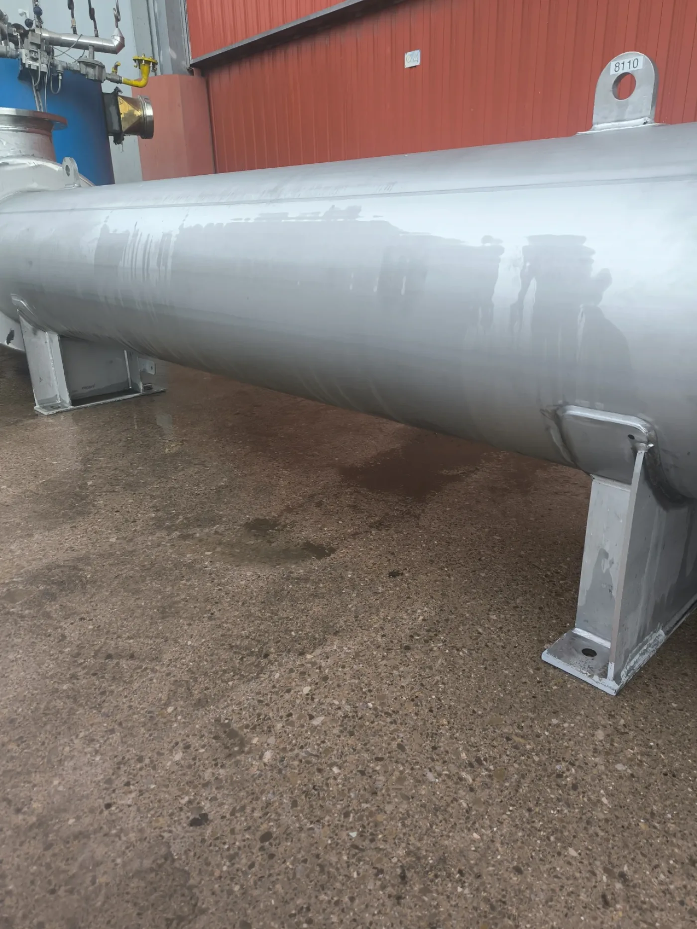 TUBULAR HEAT EXCHANGER MAFELCA STAINLESS STEEL 316L 43 m2 - 7