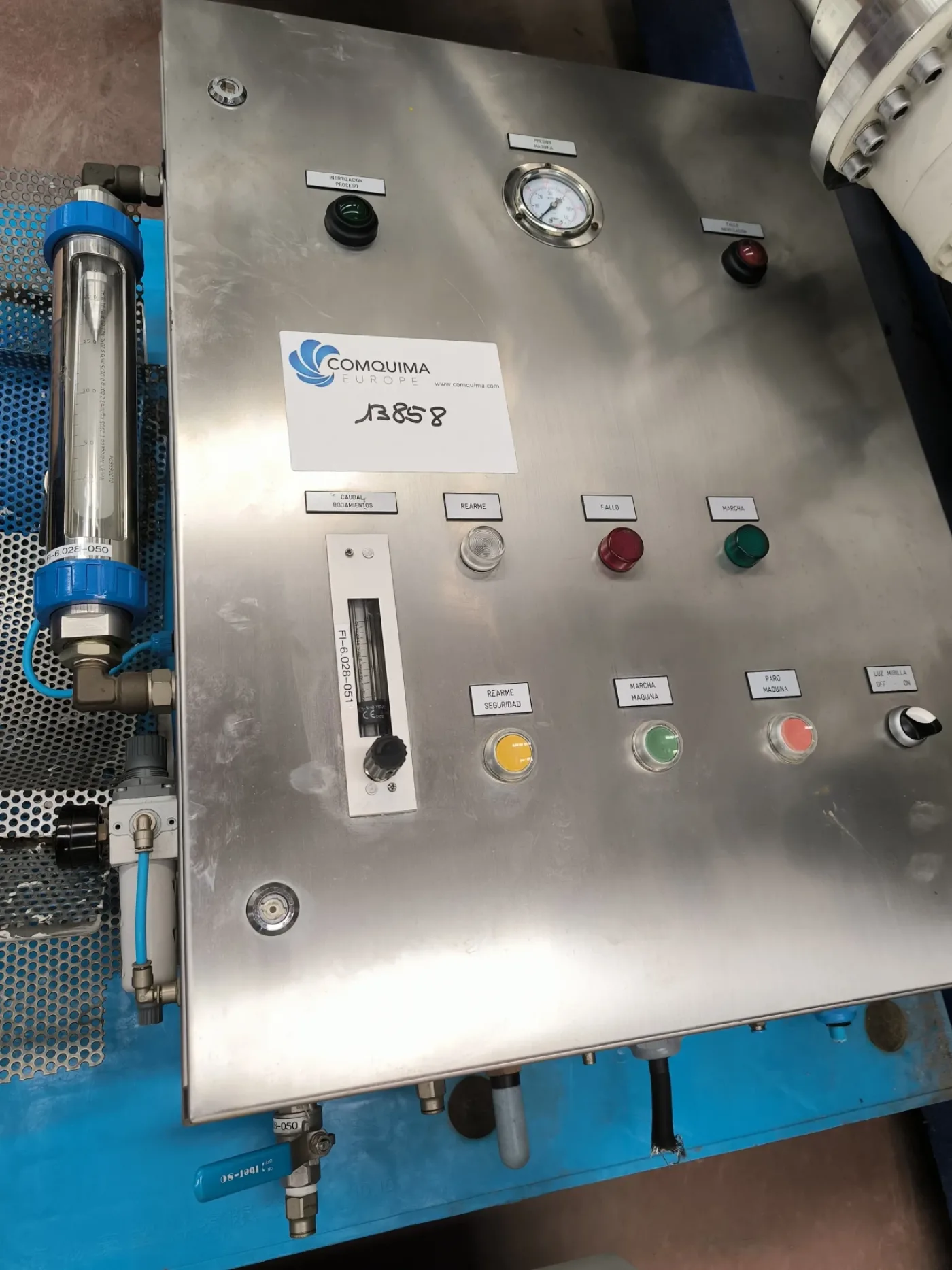 COMTEIFA SC6 ATEX CENTRIFUGE WITH INERTISATION CABINET AND CONTROL PANEL - 2
