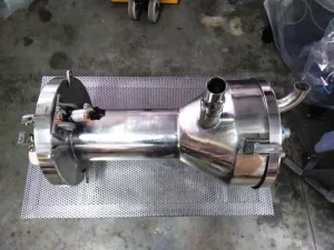 TRAMOGGIA DI ASPIRAZIONE IN ACCIAIO INOX