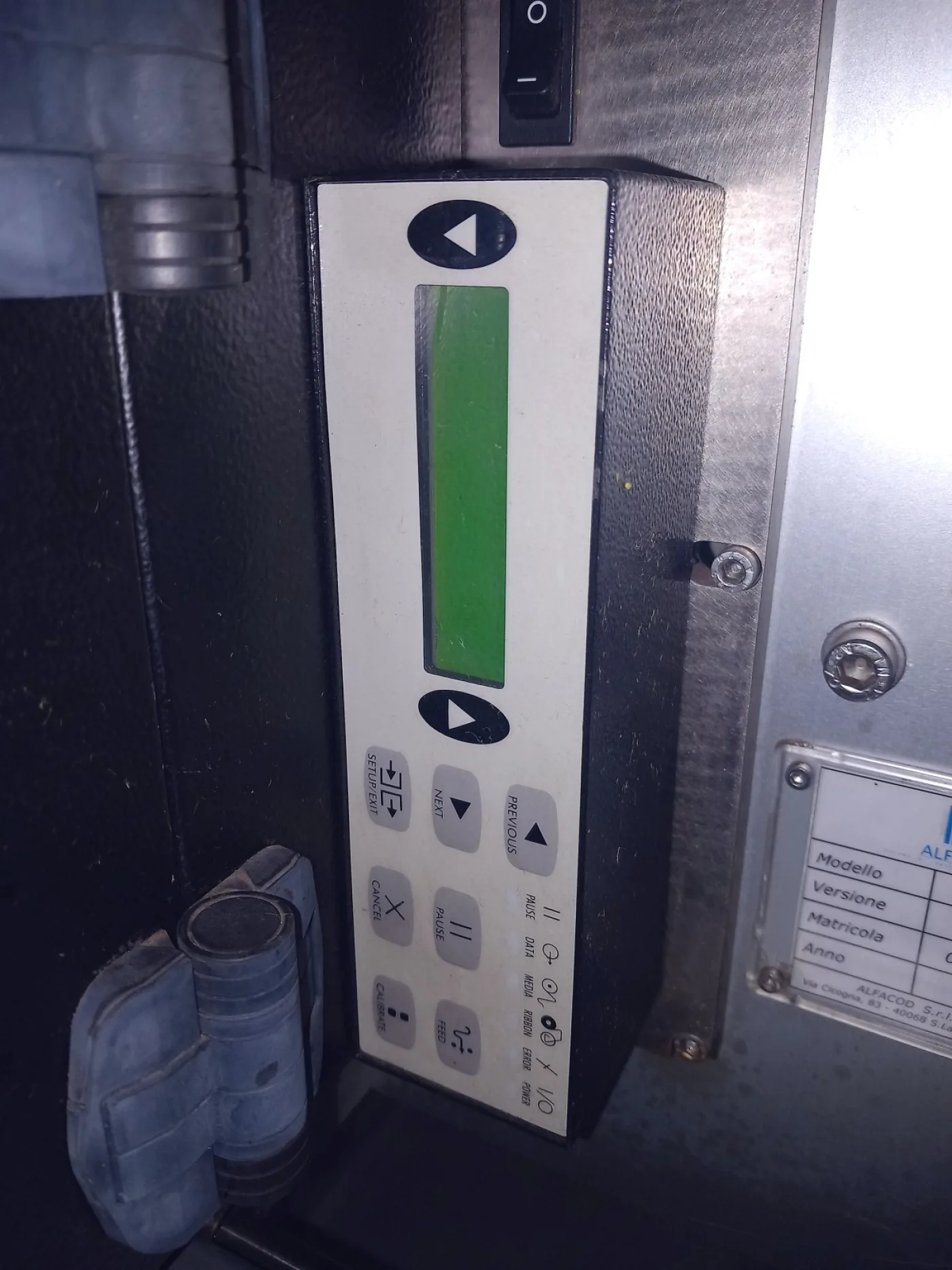 ETICHETTATRICE AUTOMATICA – ALFACOD – MOD.APPLY CODE PRO - 5