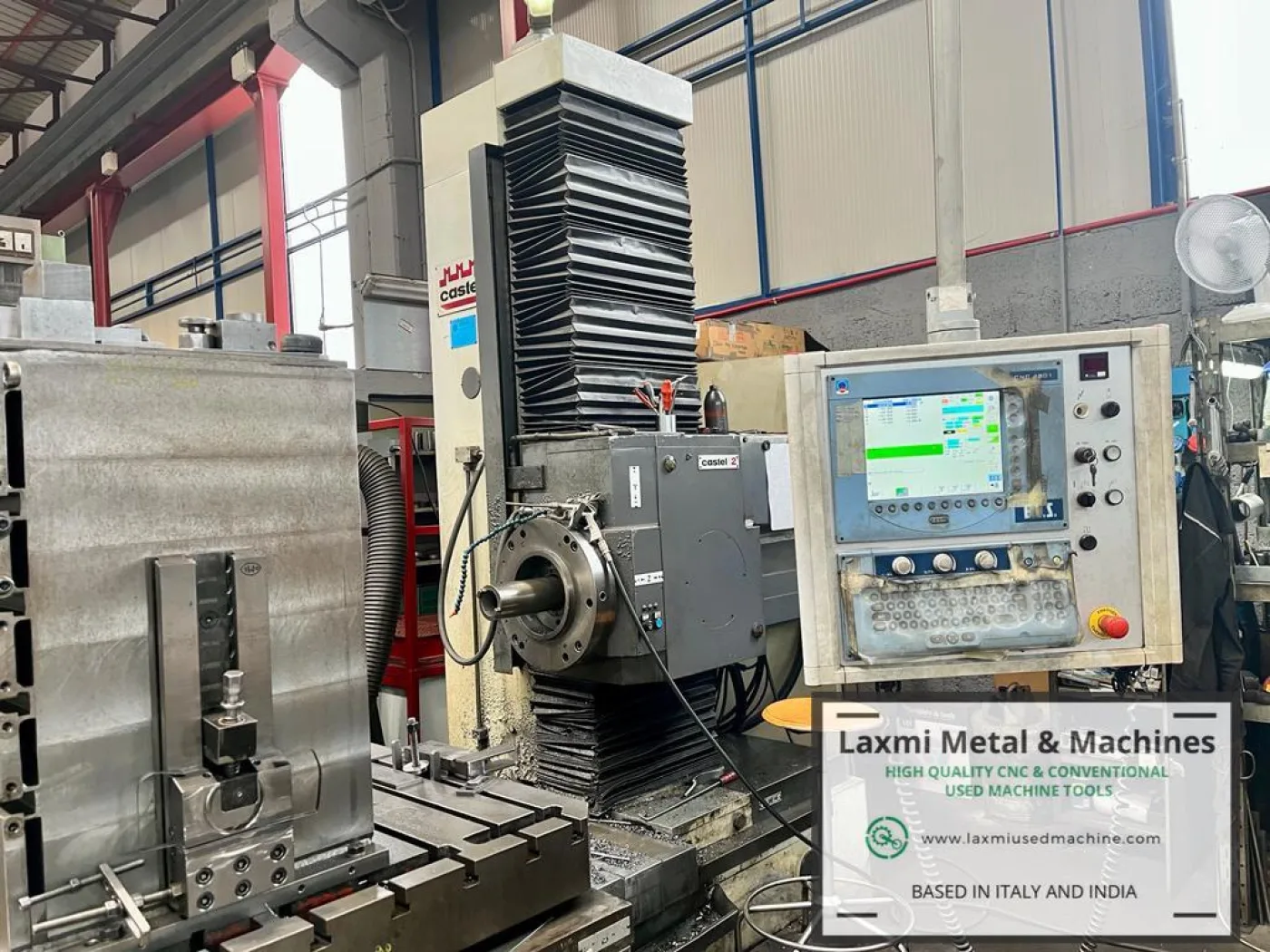 6-AXIS CNC HORIZONTAL BORING MACHINE, CASTEL - 2 - Laxmi Metal & Machines, Rohtak - 4