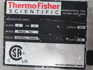 Thermo Fisher DSP3/S-PSU Metalldetektor