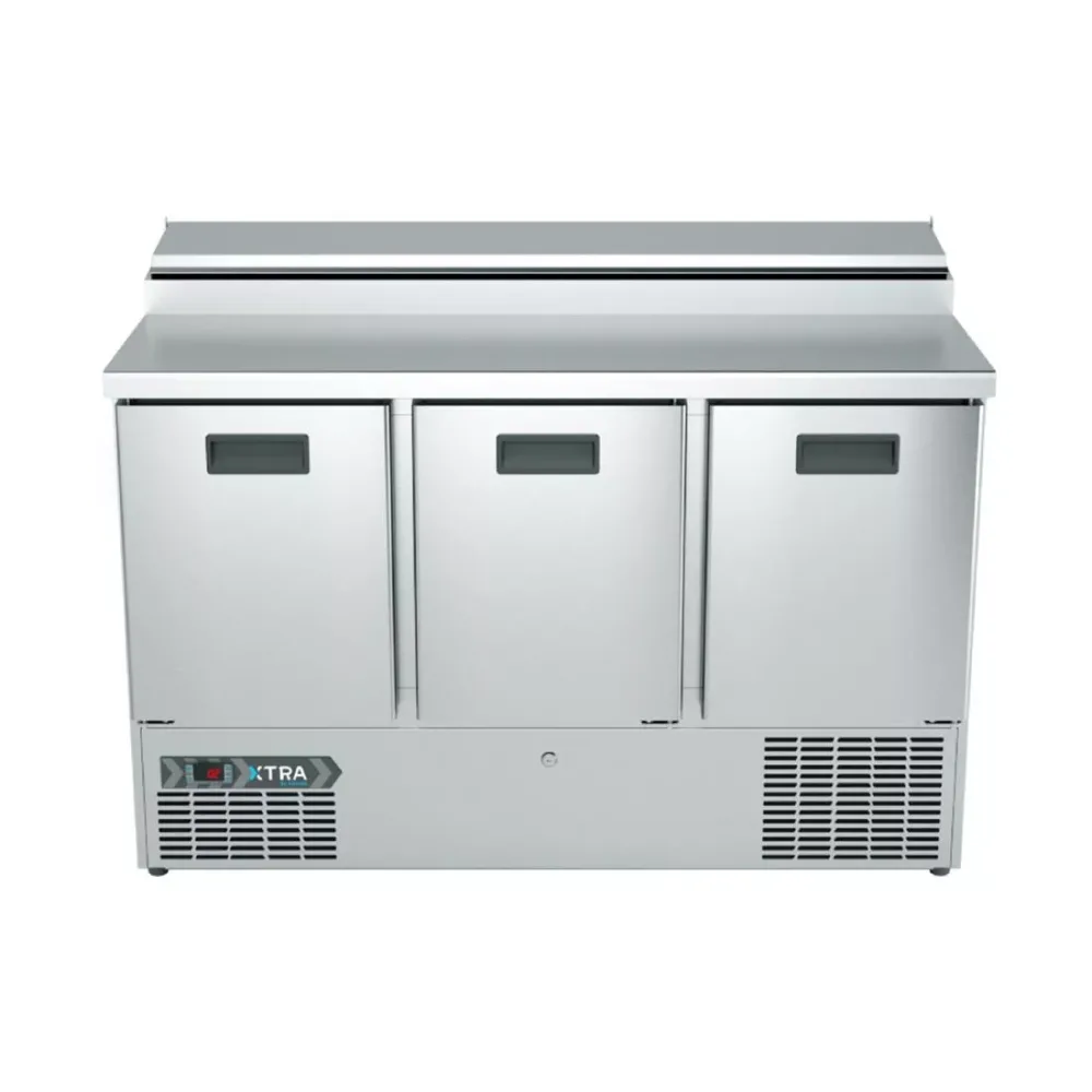 Foster Three Section XTRA Raised Top Prep Fridge St/St Ext/Int XRP-3H 33-272 - islandcatering