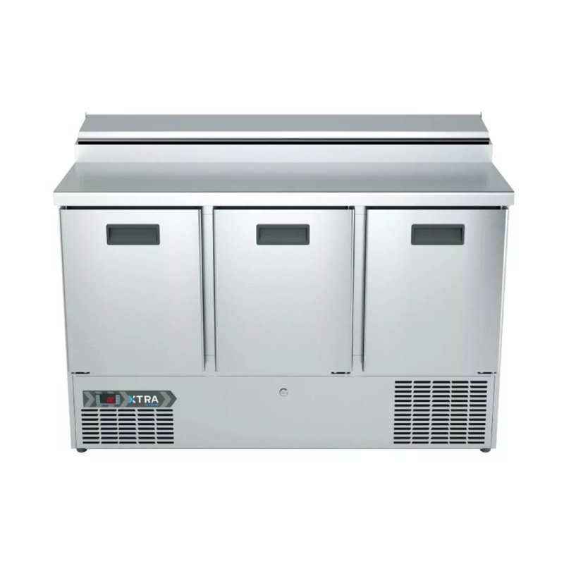 Foster Three Section XTRA Raised Top Prep Fridge St/St Ext/Int XRP-3H 33-272 - islandcatering