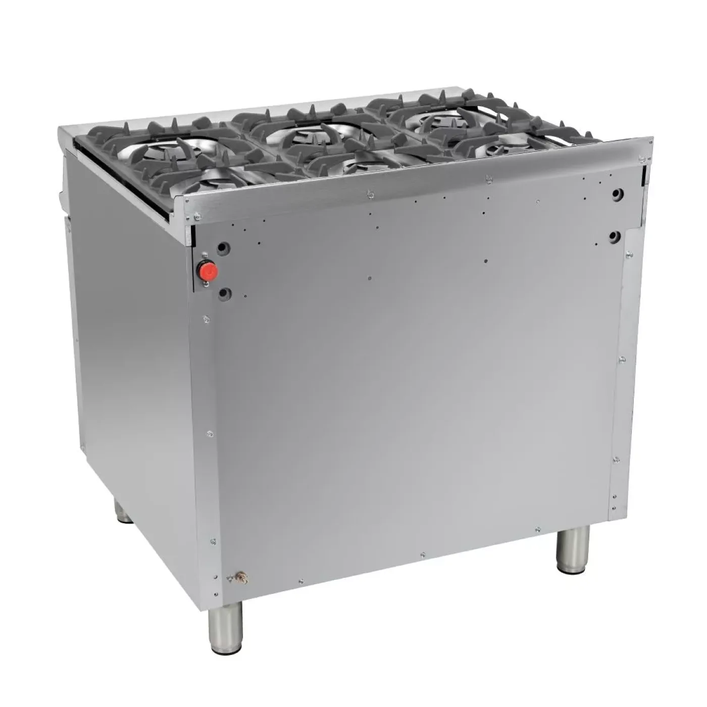 Falcon 6 Burner Dominator Plus Oven Range G3101 Propane Gas with Feet - islandcatering - 8