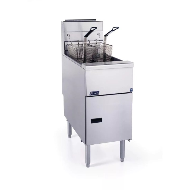 Pitco Single Tank Gas Fryer VF35 Natural Gas - islandcatering