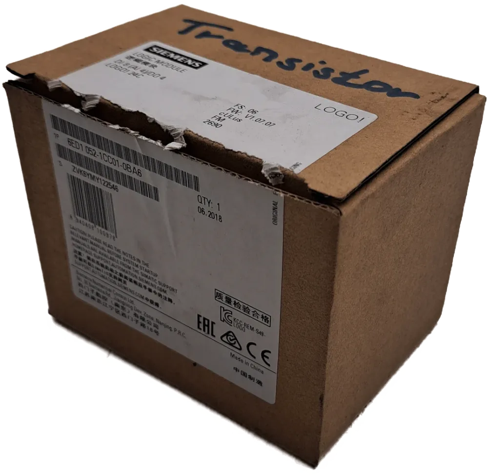 Siemens LOGO! 24C, Logikmodul 6ED1052-1CC01-0BA6