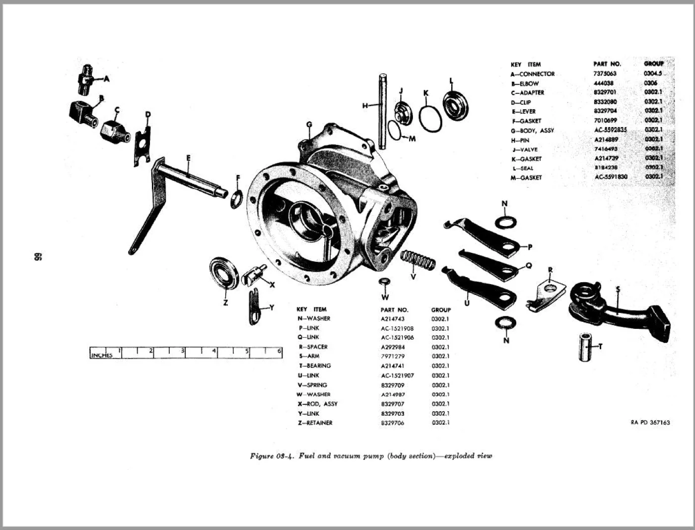 Arm brandstof/vacuüm pomp - 3