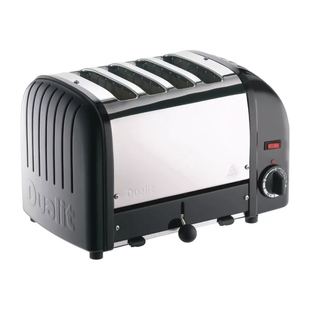 Dualit 4 Slice Vario Toaster Black 40344 - islandcatering