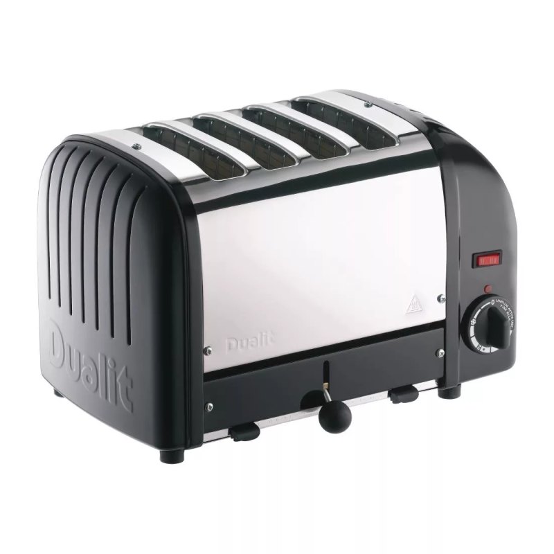 Dualit 4 Slice Vario Toaster Black 40344 - islandcatering