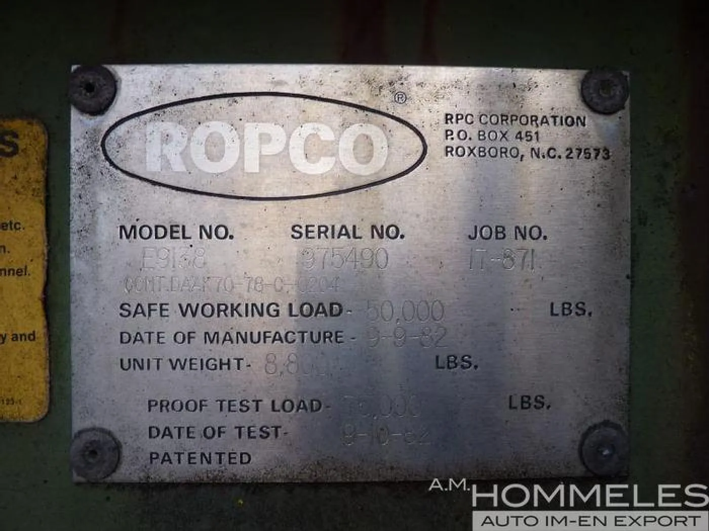 ROPCO Spreader CAT 988 - 3