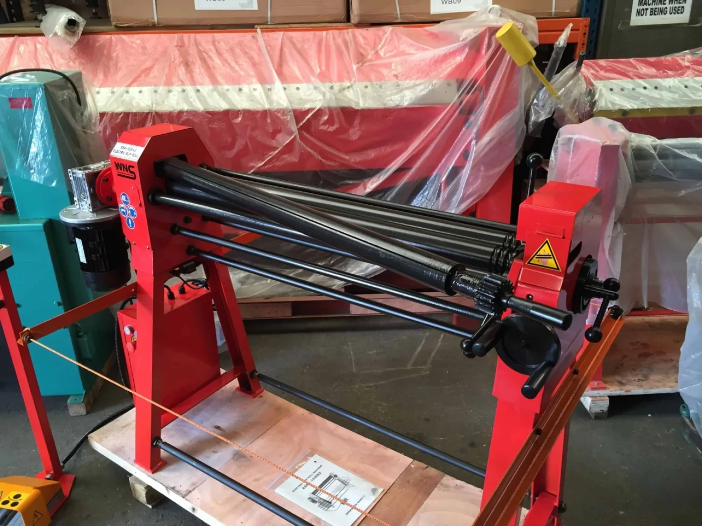 WNS Power Bending Rolls 1020mm x 60mm x 1.2mm Capacity - WNS - W. Neal Services Ltd - 3