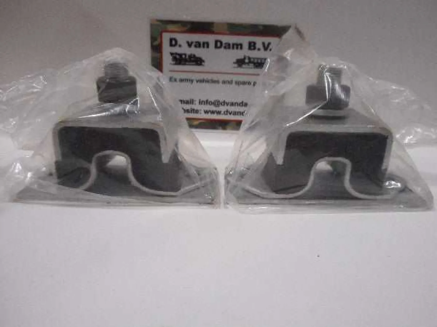 Motorsteun rubber set - 1