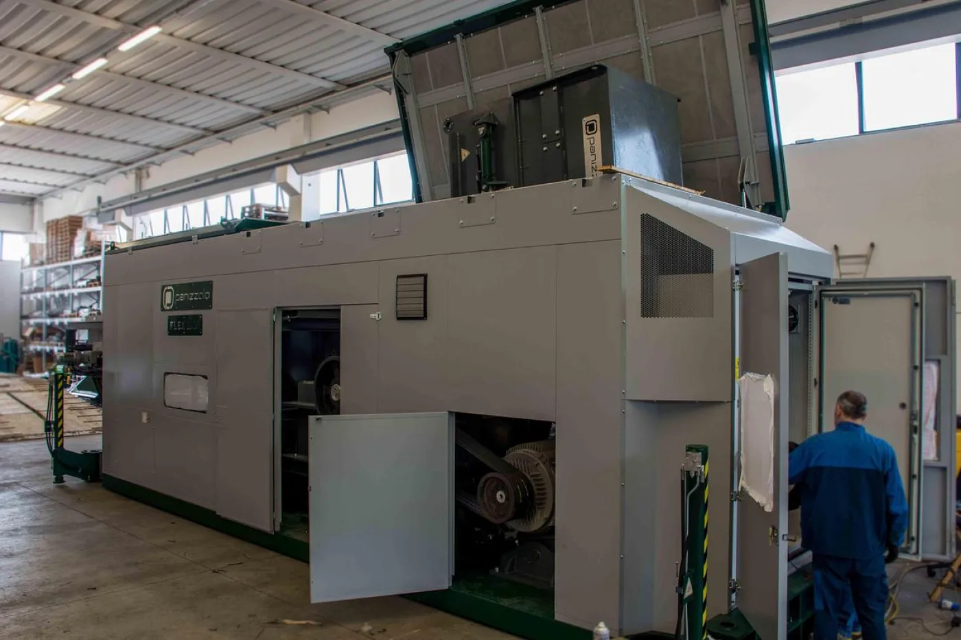 Panizzolo Flex 1000 Mobile Drum Hammer Mill - 3