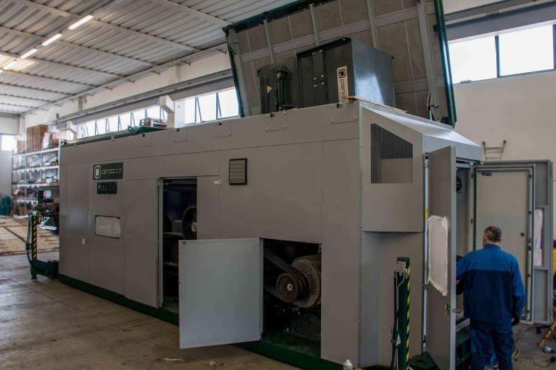 Panizzolo Flex 1000 Mobile Drum Hammer Mill