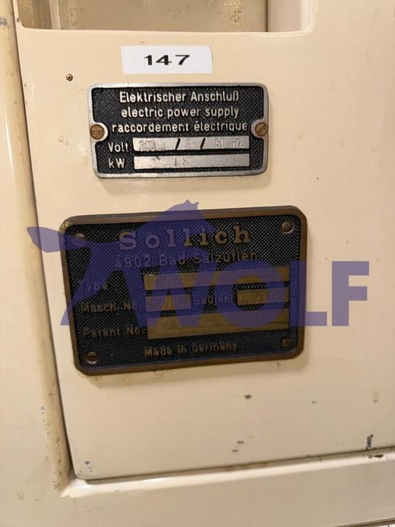Wasser-Rückkühler SOLLICH - Type FKL-S-36, Baujahr 1993.