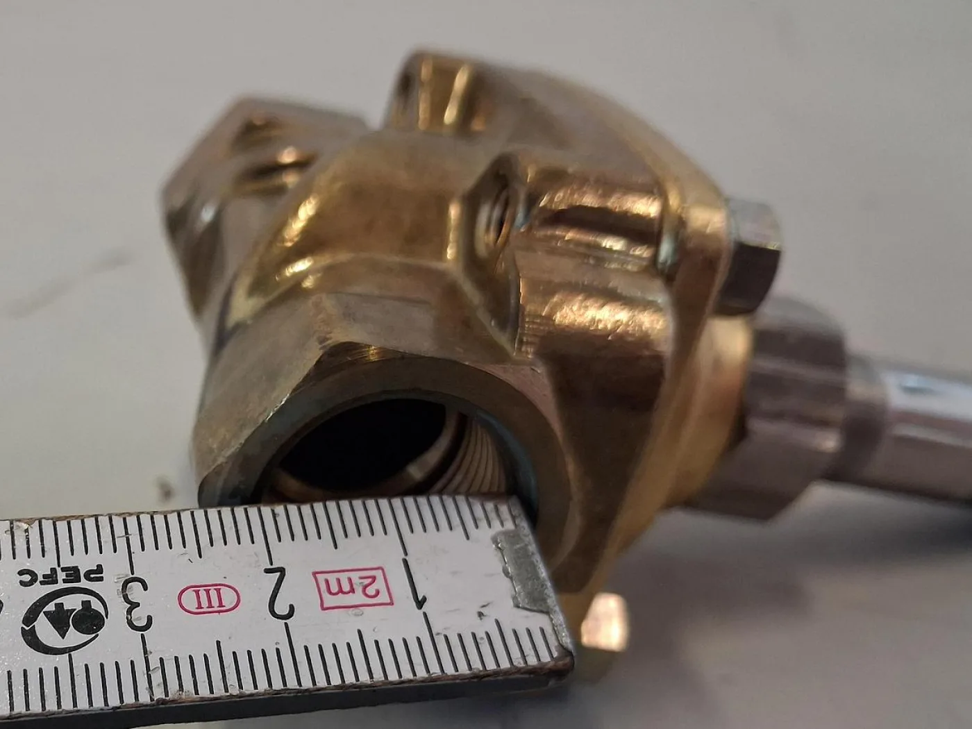 Brass Control Valve with Actuator Stem - 4