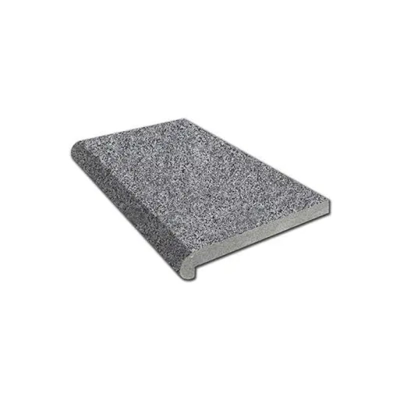 Nature grey zwembadrandtegel gevlamd