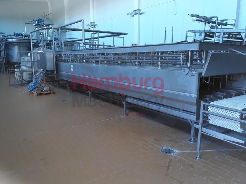 Gouda Euroblock Cheese Plant for 100.000 liter of milk per day - 10.000 kg of Gouda cheese per day