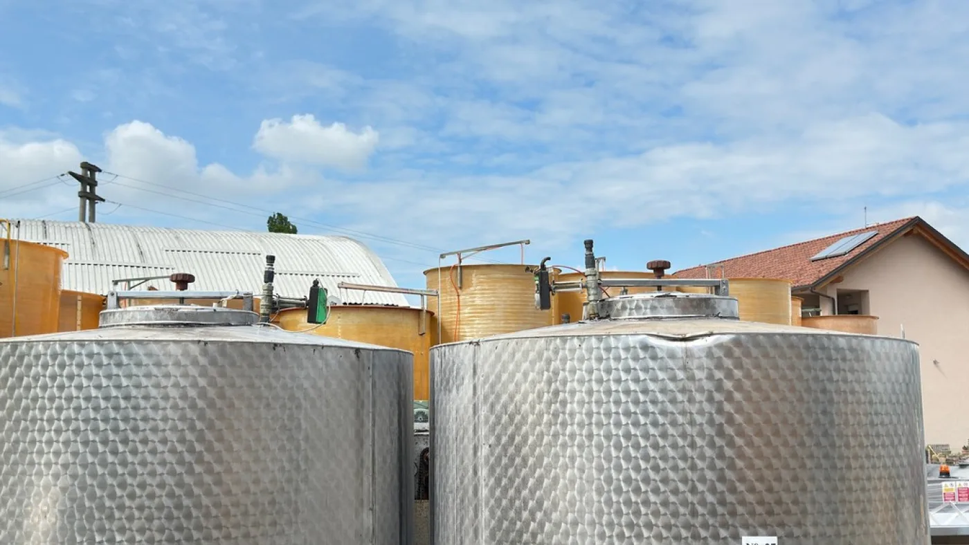 FIBERGLASS TANKS HL 30 ABOUT, INSULATED STORAGE MODEL, TOTAL INSULATION, STAINLESS STEEL OUTER CLADDING, SECOND-HAND EQUIPMENTS - 6