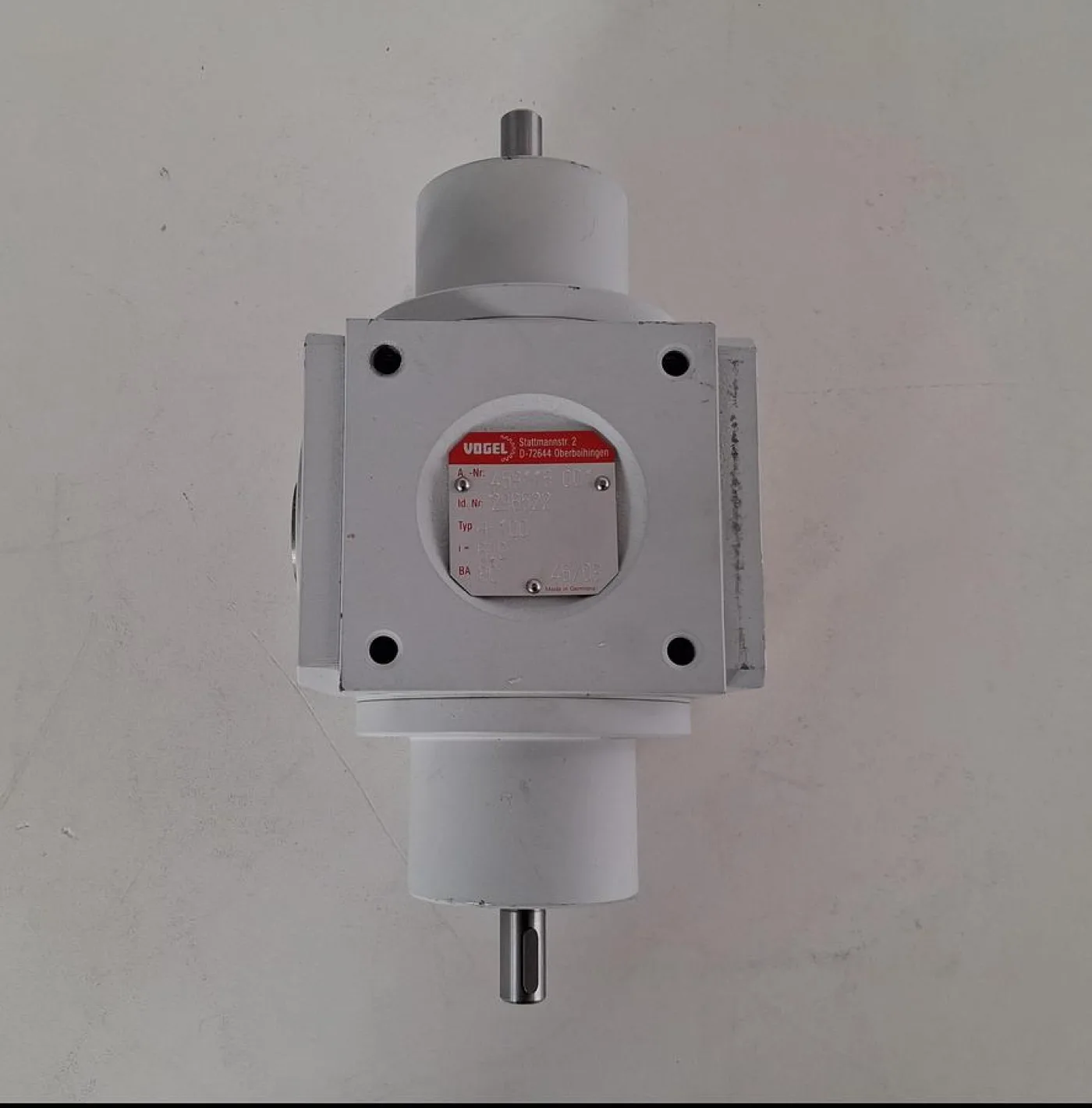 Vogel H100 Winkelgetriebe BA80 i=6,0 Industriegetriebe - 7