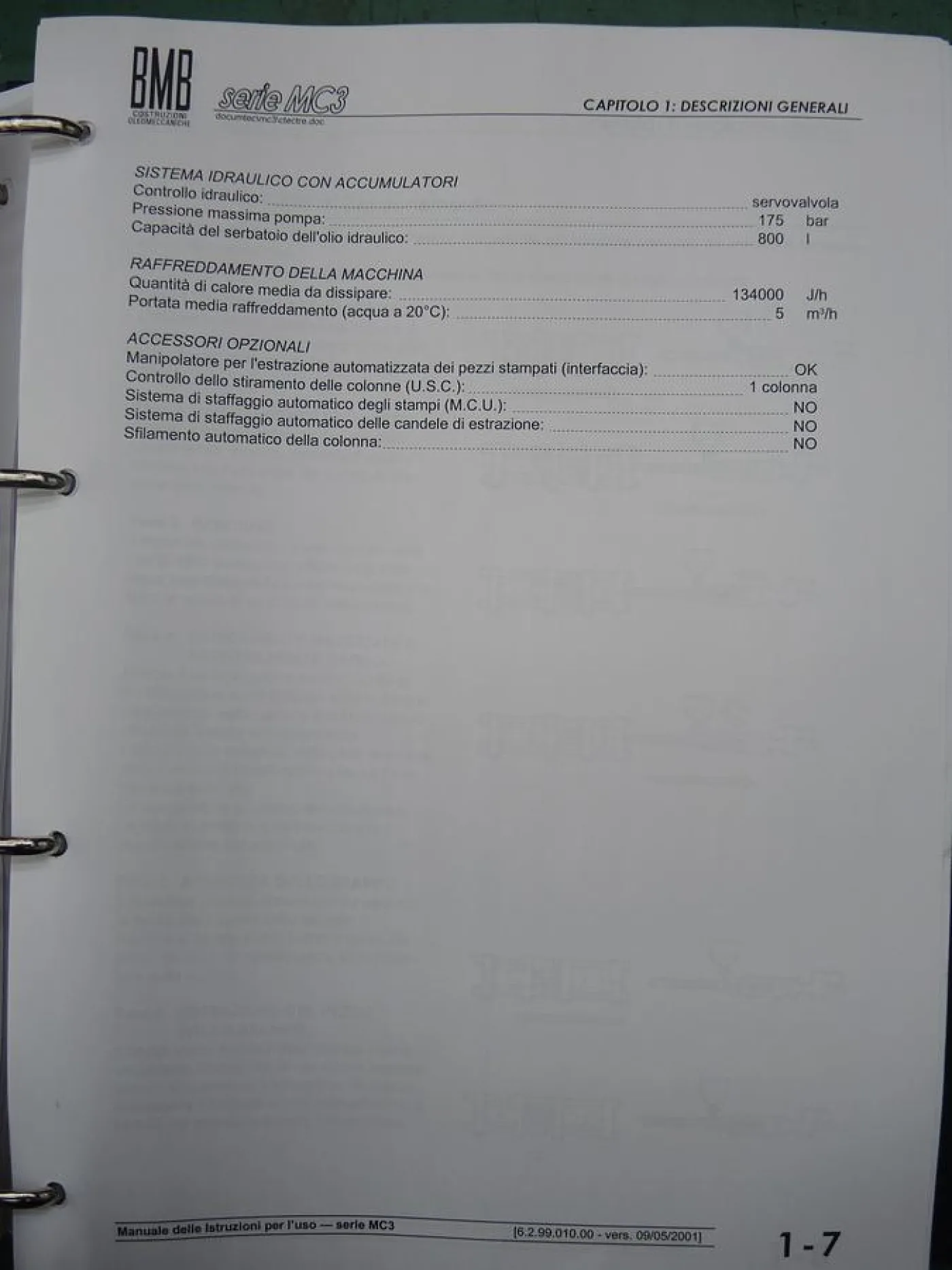 2001 BMB MC 350 IN0113 - 5