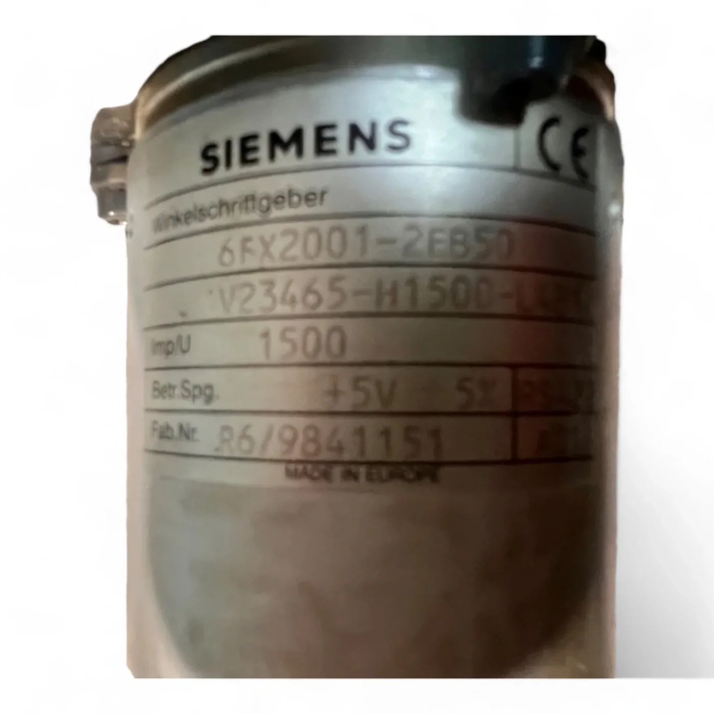 SIEMENS 3-Phase Permanent-Magnet-Motor 1FT5064-1AG71-4E80 K781 7137 05 004 - 3
