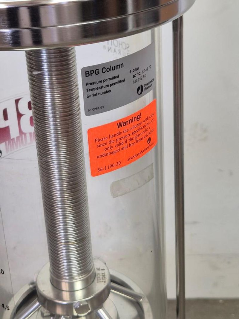 Pharmacia Biotech BPG Chromatography Column 140/500
