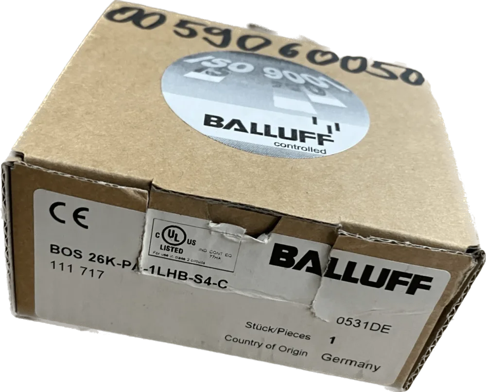 BALLUFF Lichttaster mit Hintergrundausblendung BOS 26K-PA-1LHB-S4-C