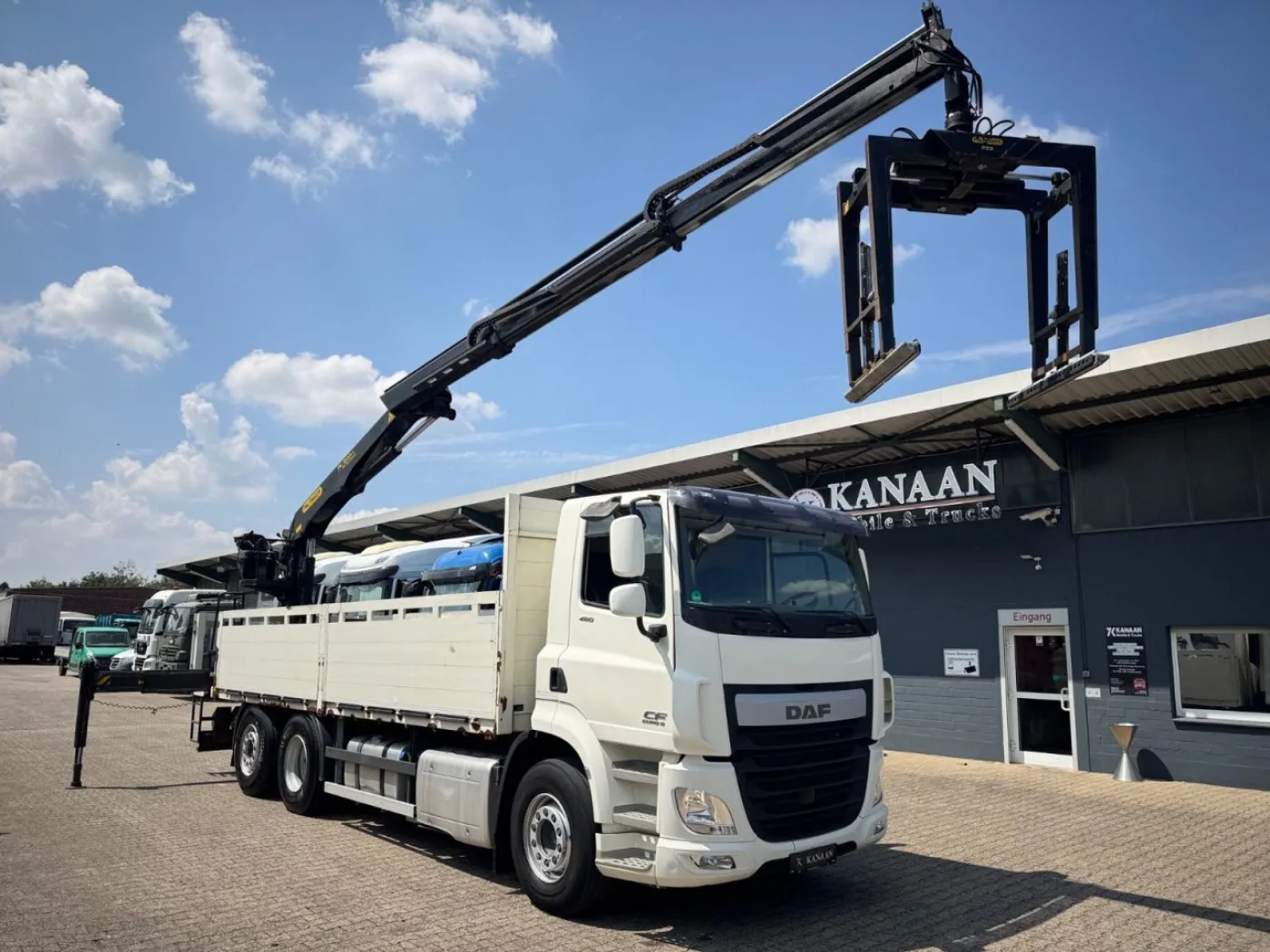 DAF CF 460 6x2 Baustoff Palfinger PK18001L - 3