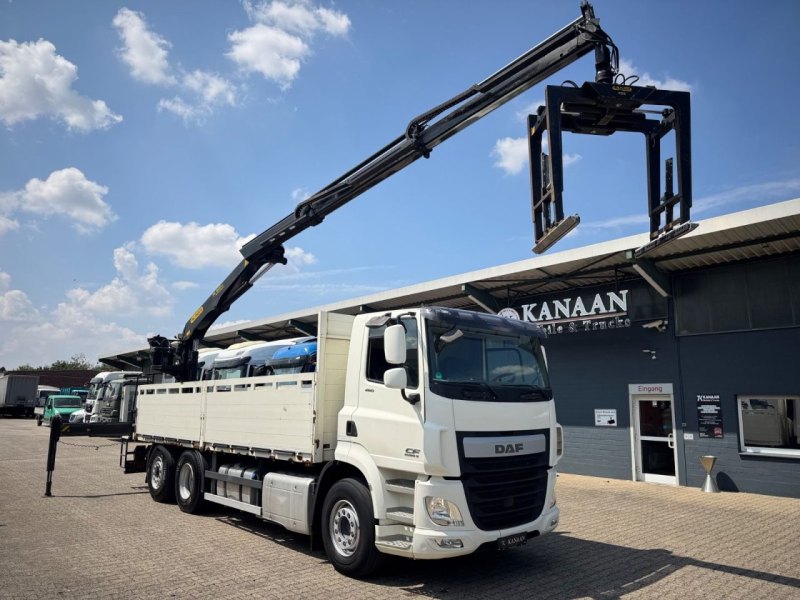 DAF CF 460 6x2 Baustoff Palfinger PK18001L
