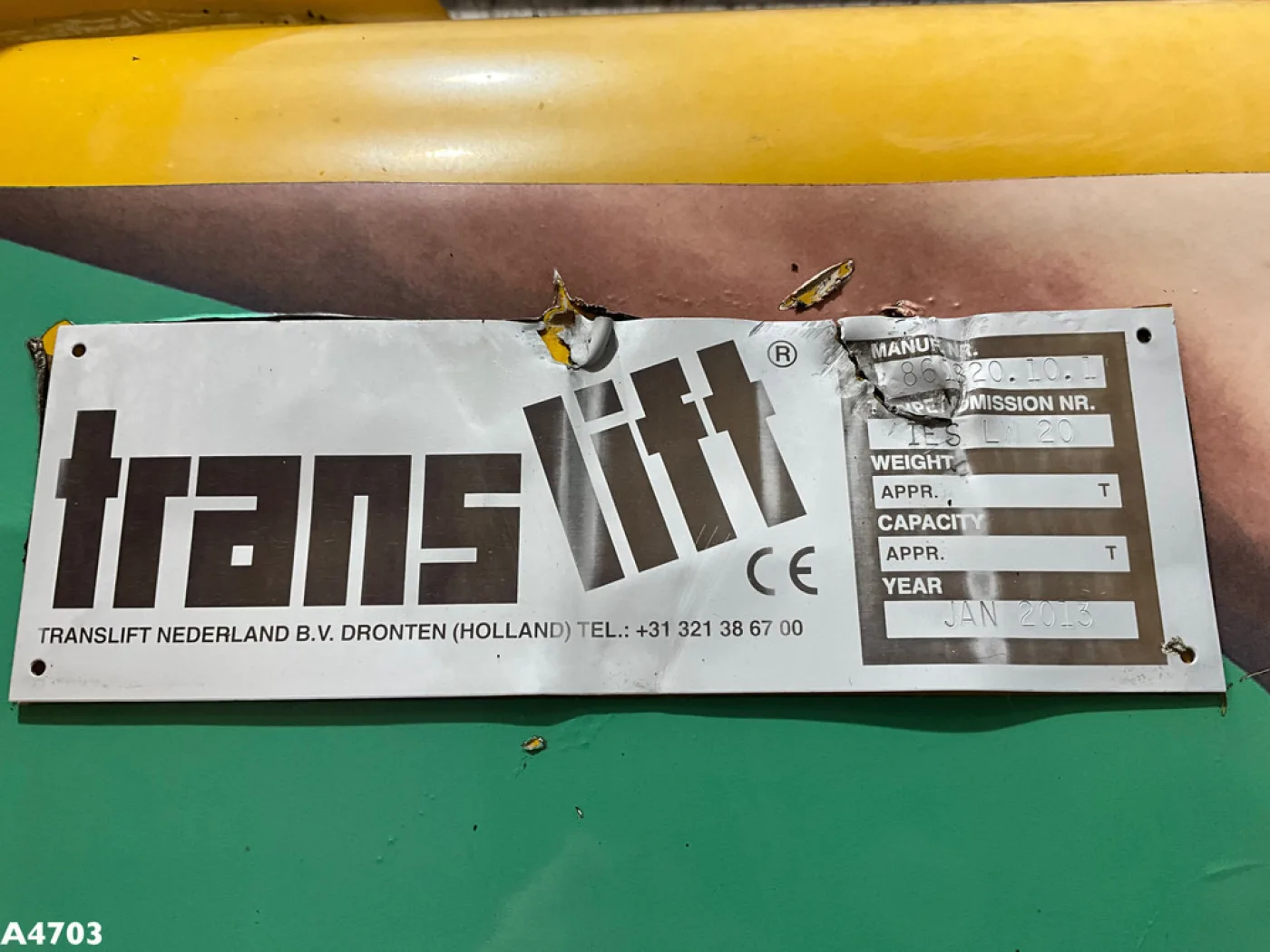 Translift 20m³ zijlader container - 7
