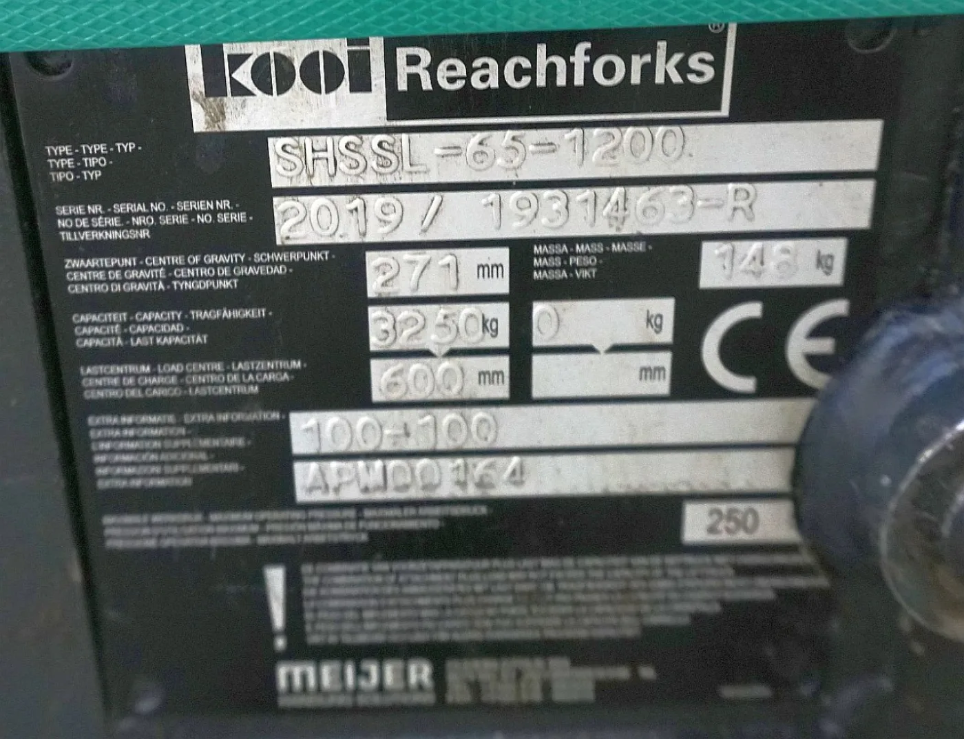 Gabelzinken kooi SHSSL-65-1200 (2019) - 6