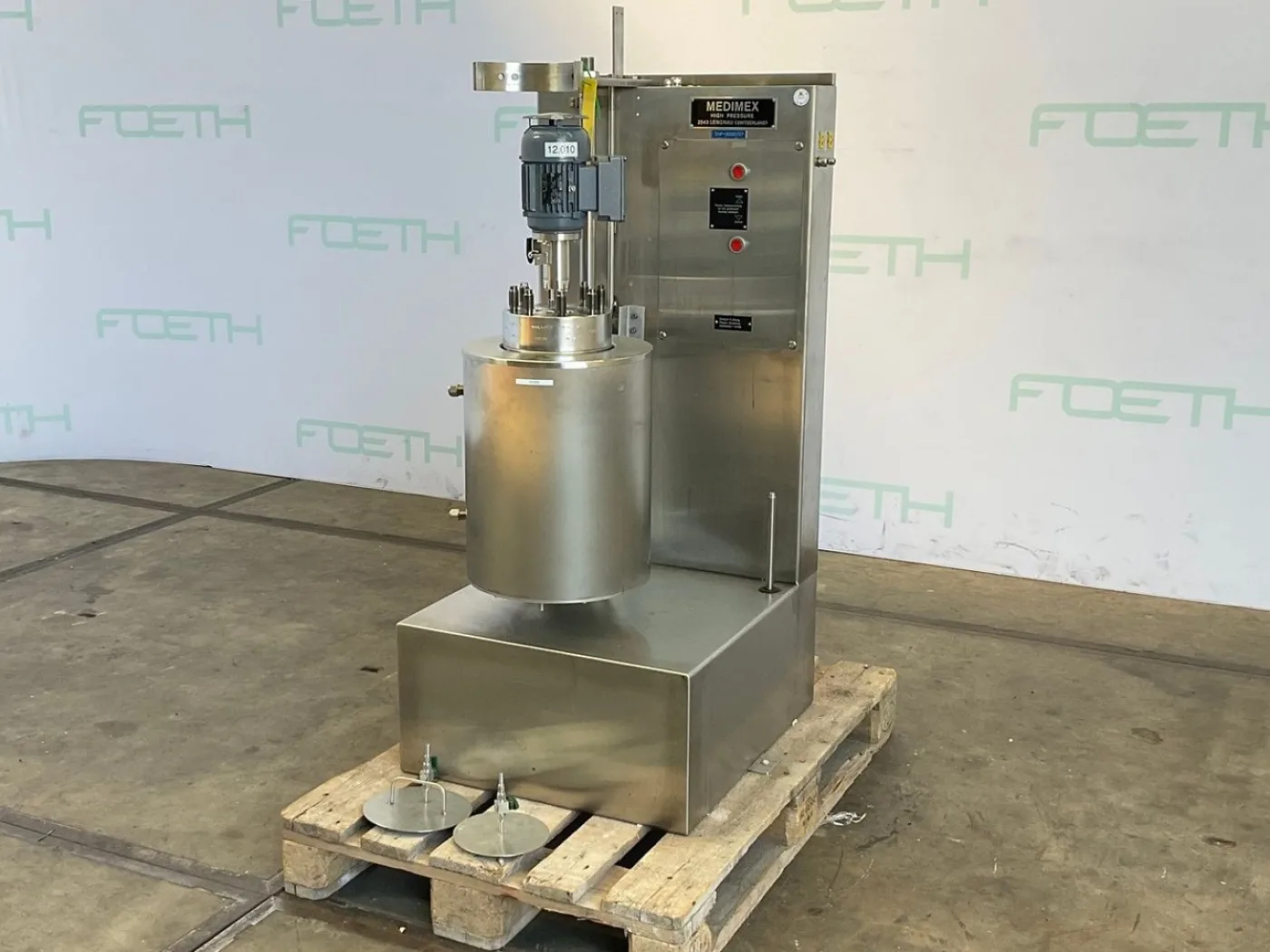 Medimex 2l (300Bar, 300°C) - Stainless Steel Reactor - 6