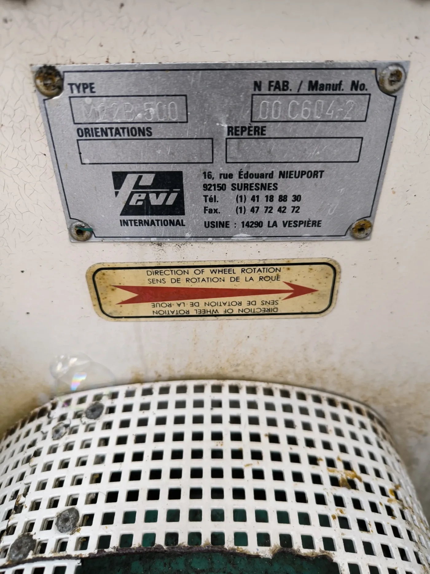 INDUSTRIAL FAN FEVI M22B 500 - 5